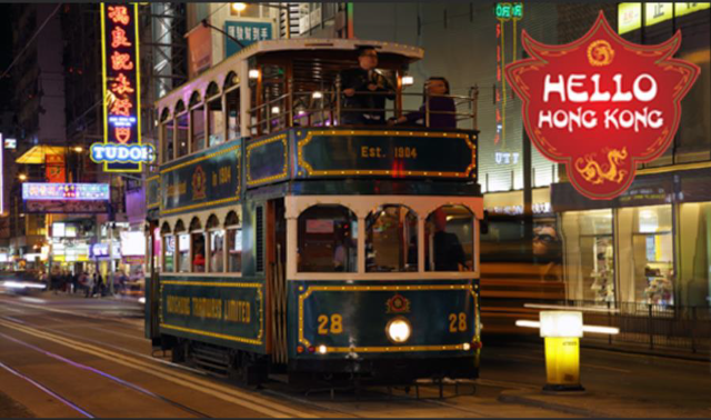 Tram ride image